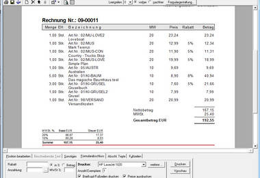 Rechnung